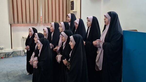مراسم جشن هیات ریحانه الحرم سازمان دانش‌آموزی قم