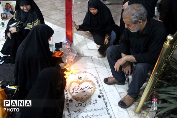 هم‌نوایی خانواده‌های شهدا با کاروان اسرای کربلا