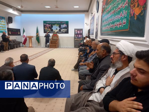 مراسم عزاداری شهادت امام رضا(ع) در دفتر امام جمعه کاشمر 