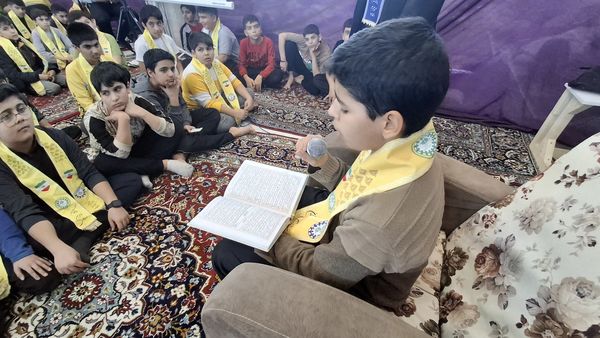 پرواز تا آسمان در مسجد حضرت زینب شهرکرد 