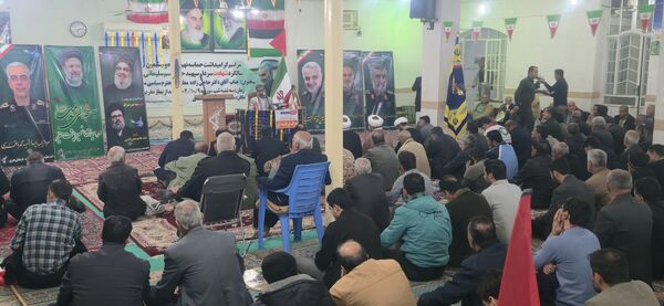 مراسم گرامیداشت حماسه ۹ دی و  ششمین سالروز شهادت سردار سلیمانی در فراشبند