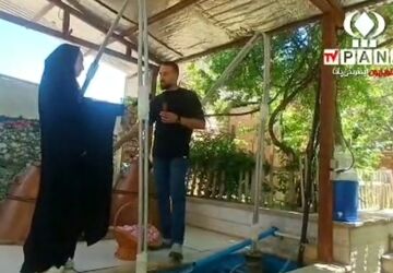 مراسم گلابگیری در قمصر کاشان، پایتخت گل و گلاب