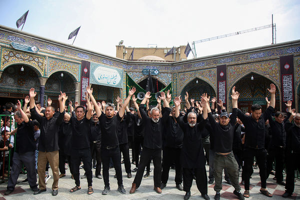 عزاداری اربعین سیدالشهدا(ع) در حرم حضرت معصومه(س)