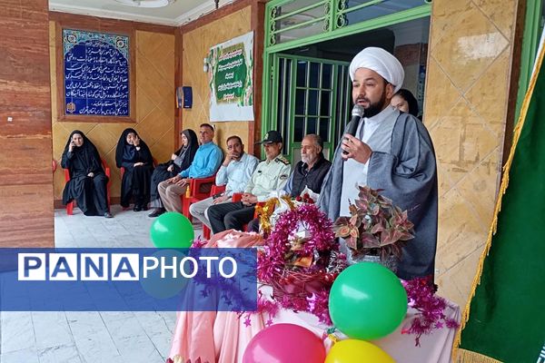 مراسم جشن ولادت حضرت معصومه (س) و روزدختر در دبیرستان حضرت ولیعصر (عج) ری یک