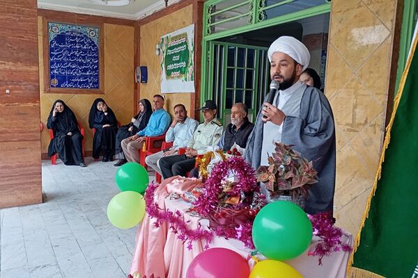 مراسم جشن ولادت حضرت معصومه (س) و روزدختر در دبیرستان حضرت ولیعصر (عج) ری یک