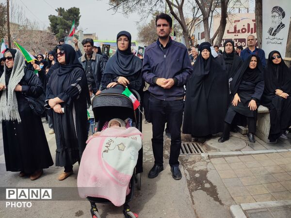 قاب پانا میزبان راهپیمایی روز قدس در شهرستان نیشابور 