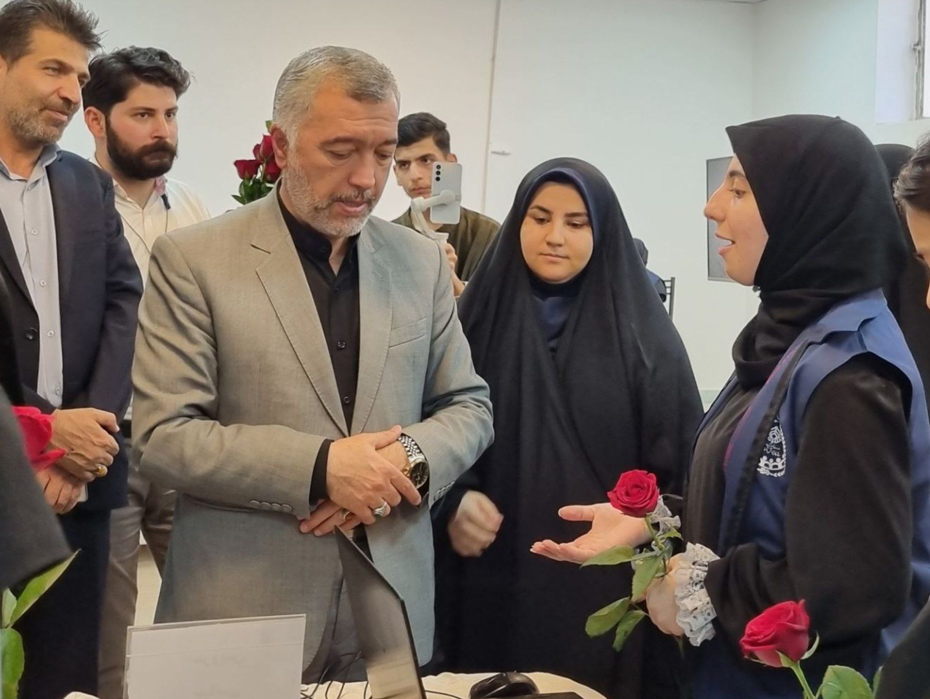 حضور مدیرکل آموزش و پرورش خراسان رضوی در مانور رسانه‌ای «نسل نو»