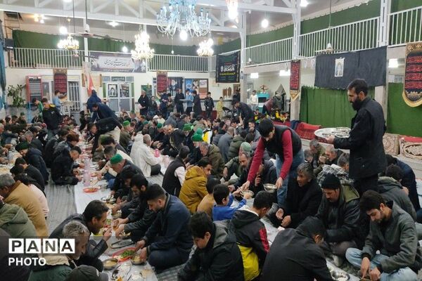 ضیافت افطاری در شب بیست و سوم ماه مبارک رمضان مسجد جامع شهر بار 