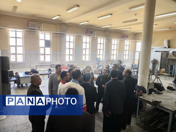 هنرستان کار و دانش رهبری میزبان مانور نمادین زلزله شد