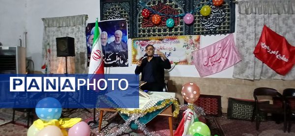 جشن مبعث رسول اکرم (ص) در حسینیه ابوالفضلی حداد در شهر خانلق