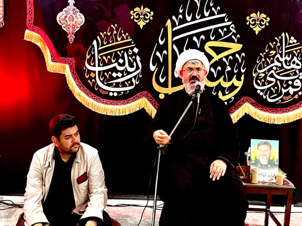 امام جمعه کاشمر در جمع عزاداران خانگی