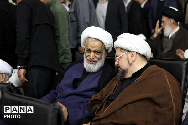 مراسم چهلمین روز شهادت «علی لاریجانی» در قم