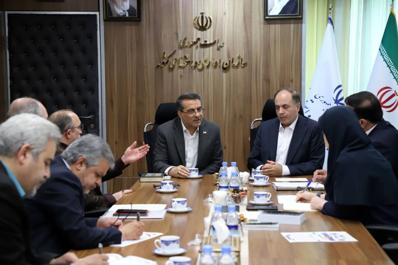 برگزاری جلسه مشترک رئیس سازمان اداری با وزیر جهاد کشاورزی