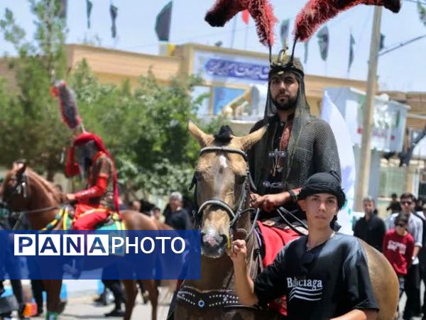شبیه خوانی عاشورا در روستای فدافن