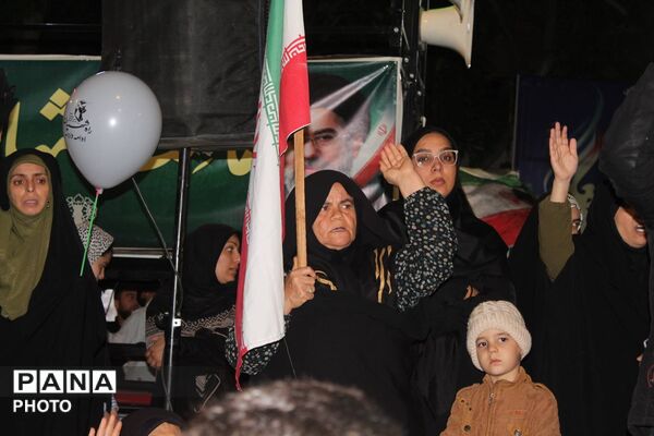 تجمع گسترده شهروندان بجنورد در حمایت از اقتدار کشور
