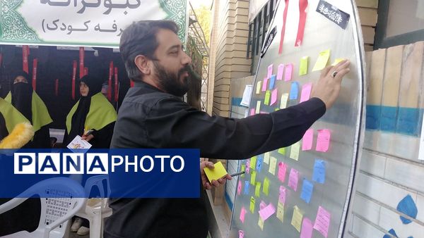 برگزاری موکب گام های عاشقی امام رضا (ع) در دبیرستان نمازی خواه مشهد