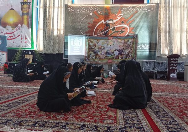 آیین سوگواری دهه فاطمیه در خلیل آباد