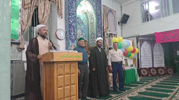 برگزاری جشن میلاد امام رضا(ع) در مسجد صاحب الزمان آشخانه 