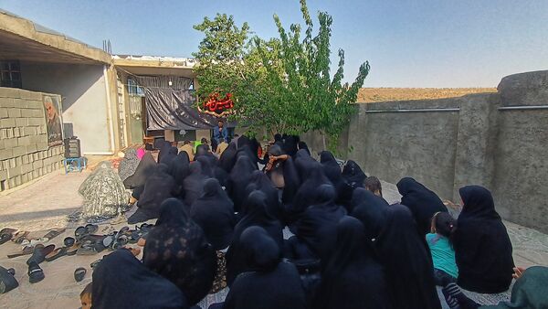 مراسم روضه‌های خانگی در شهرستان مارگون