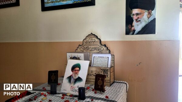 آماده‌سازی دبیرستان شاهد کوثر برای میزبانی از زائران رهبر شهید