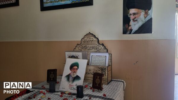 آماده‌سازی دبیرستان شاهد کوثر برای میزبانی از زائران رهبر شهید