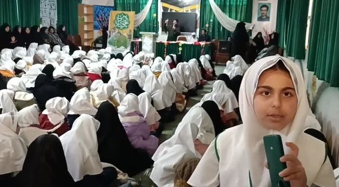 دبستان شهید میرشمسی میزبان پاسداران ایثارگر در اعیاد شعبانیه