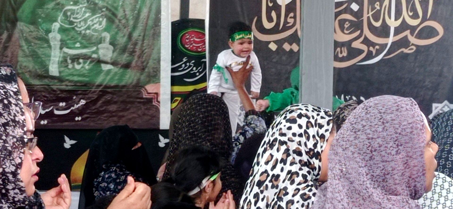 سوگواره شیر خوارگان حسینی در تازیان پایین