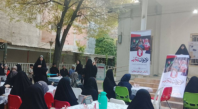 پاتوق دختران مبارز با حضور تشکل های دانش آموزی