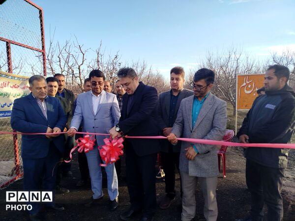 افتتاح زمین چمن مصنوعی اردوگاه المهدی (عج) مراغه