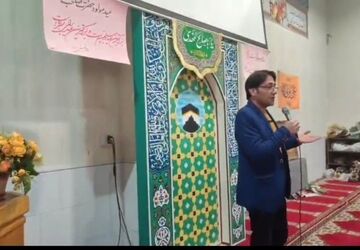 ویژه برنامه زنگ مهدوی در دبیرستان شاهد افشار ناحیه دو یزد