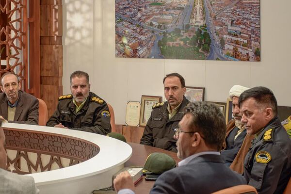 دیدار صمیمانه مسئولین سازمان‌ها و ادارات کاشمر با شهردار