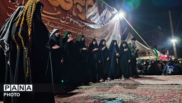  یازدهمین شب مراسم شهادت آیت الله سید علی خامنه‌ای در بلوار فضل 