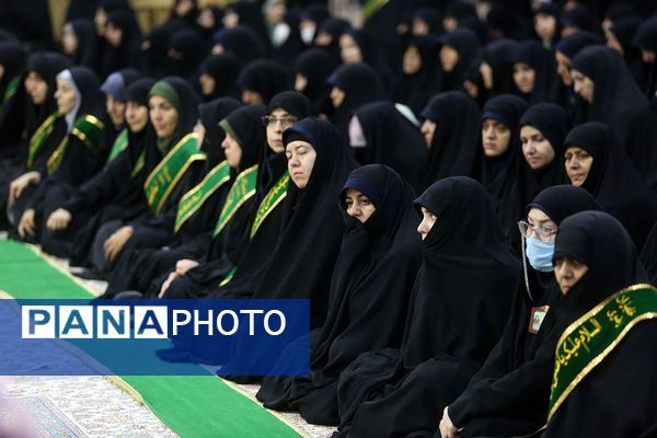 آیین خطبه خوانی خادمان حرم حضرت معصومه(س) به مناسبت روز قم