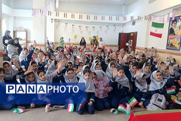 جشن نیمه شعبان در مدرسه شهید اسماعیلی عقدا پردیس 