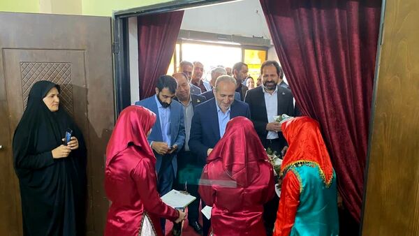 افتتاح پروژه انتقال گاز دشتک زابل به نهبندان