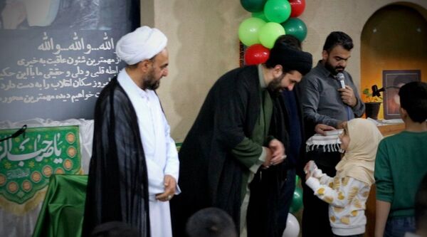 جشن باشکوه نیمه‌شعبان در امامزاده عبدالله (ع) روستای زیارت