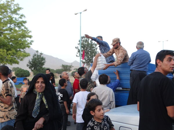 بازسازی صحنه عیدغدیر در شهر گهرو