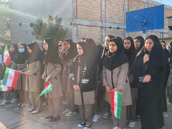 مراسم استقبال و تشییع پیکر پاک شهید گمنام در شهرستان دهلران 