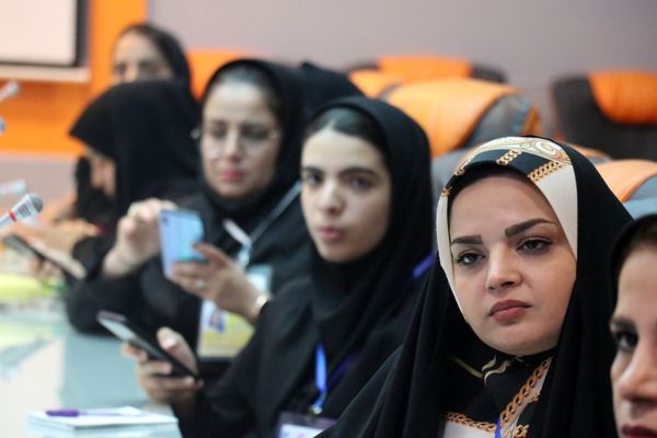 نشست خبری اتاق کنترل وضعیت ستاد انتخابات مشهد 