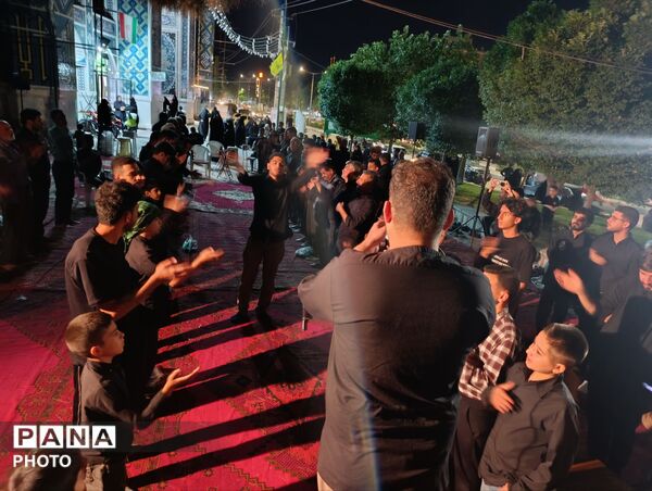 مراسم عزاداری شب سوم ماه محرم در نیشابور 