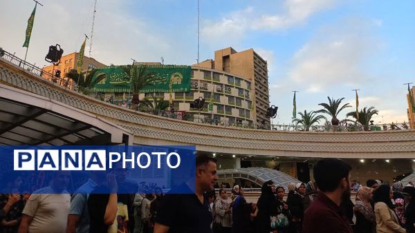 تهران در لباس سبز تولد امام رضا (ع) 