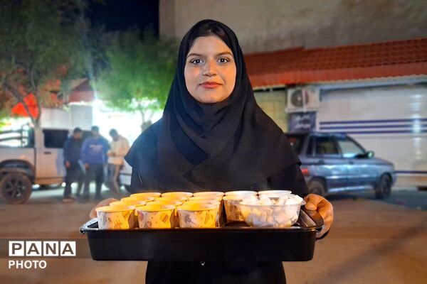 طوفان امید در خیابان‌های شهر باشت در سی دومین شامگاه عزاداری و مقاومت
