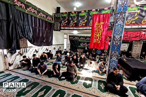 عشق حسینی در مدارس اسلام آباد غرب 