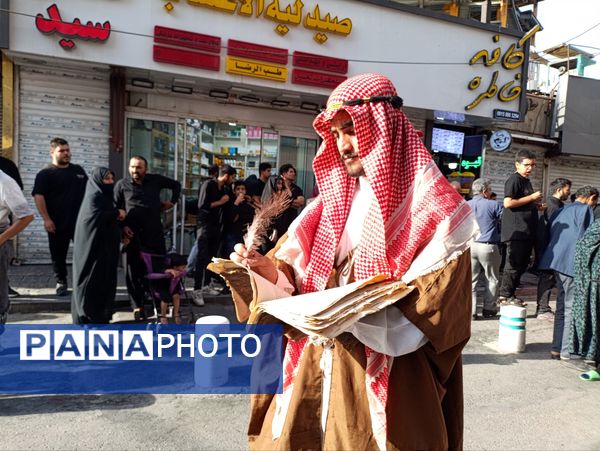 حال و هوای حرم رضوی و خیابان های اطراف آن در عاشورای حسینی