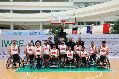 تیم ملی بسکتبال با ویلچر مردان در مسابقات آسیا - اقیانوسیه سوم شد