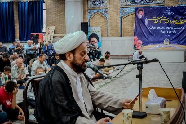 برگزاری مراسم پرفیض دعای عرفه در مصلی باقرشهر 