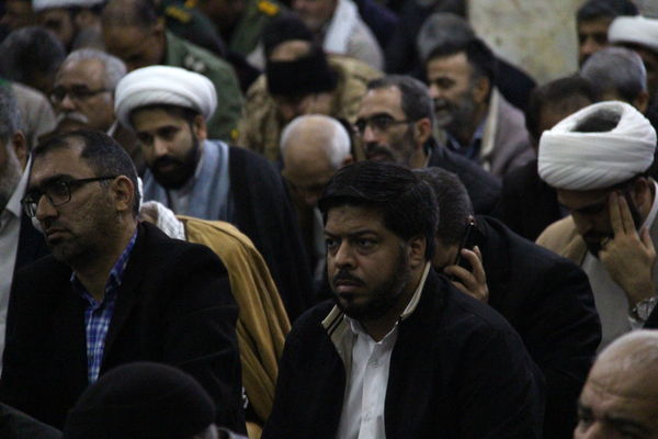 گرامیداشت حماسه ۹ دی در مسجد حظیره یزد