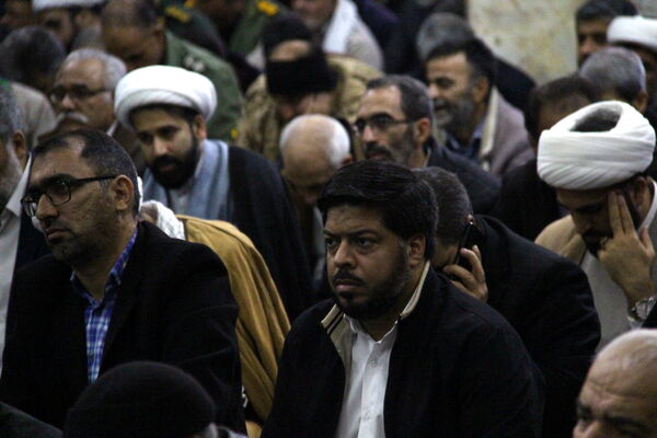 گرامیداشت حماسه ۹ دی در مسجد حظیره یزد