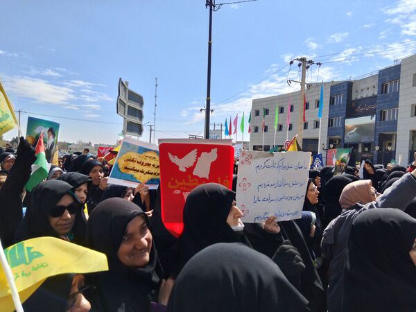 راهپیمایی باشکوه روز قدس در شهرستان گلبهار