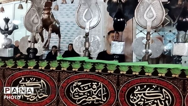 مراسم عزاداری حضرت رقیه(س) در مقابل مسجد المهدی شهر فردوسیه